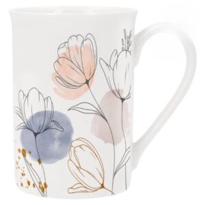 TAZA ALTA CON BORDE – PORCELANA