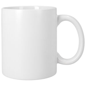 TAZA BLANCA MATE